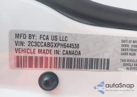 2023 Chrysler 300 300S from USA, damaged, VIN 2C3CCABGXPH644538